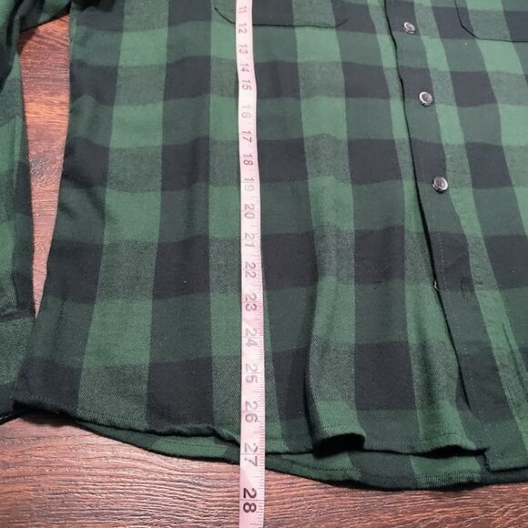 Tailored Vintage Luxe Performance Retro Preppy Dad Plaid Shirt Mens Size XL - Picture 6 of 11